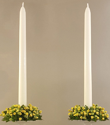 Vendita coroncine e anelli decorativi per candele