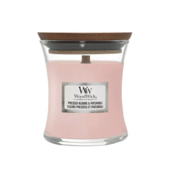 Woodwick Candela Piccola - Pressed Blooms & Patchouli