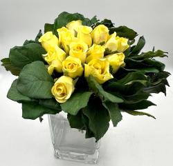 Bouquet di Rose Gialle Romantic