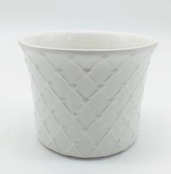 Vasetto Bianco in Ceramica - Scegli la Misura
