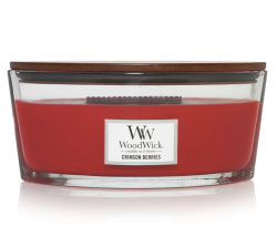 Woodwick Candela Ellipse - Crimson Berries