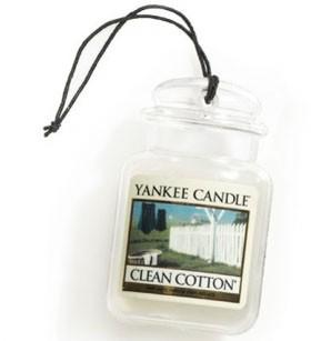 Yankee Candle Ultimate Car Jar Clean Cotton - Profumo per auto