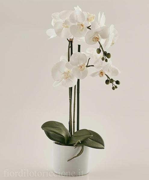 Pianta di Orchidea Artificiale  Kim - Scegli il colore